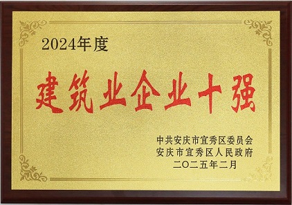 宜秀區建筑業企業十強